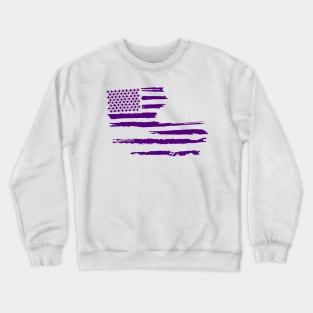 Louisiana Purple Crewneck Sweatshirt